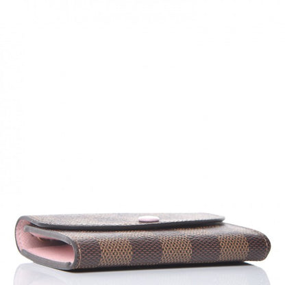 Louis Vuitton Damier Ebene Rosalie Coin Purse Rose Ballerine 4 of 8