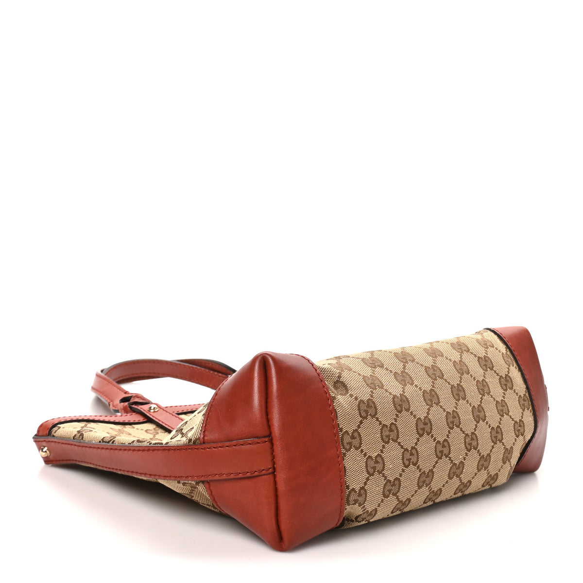 Monogram Small Craft Tote Red