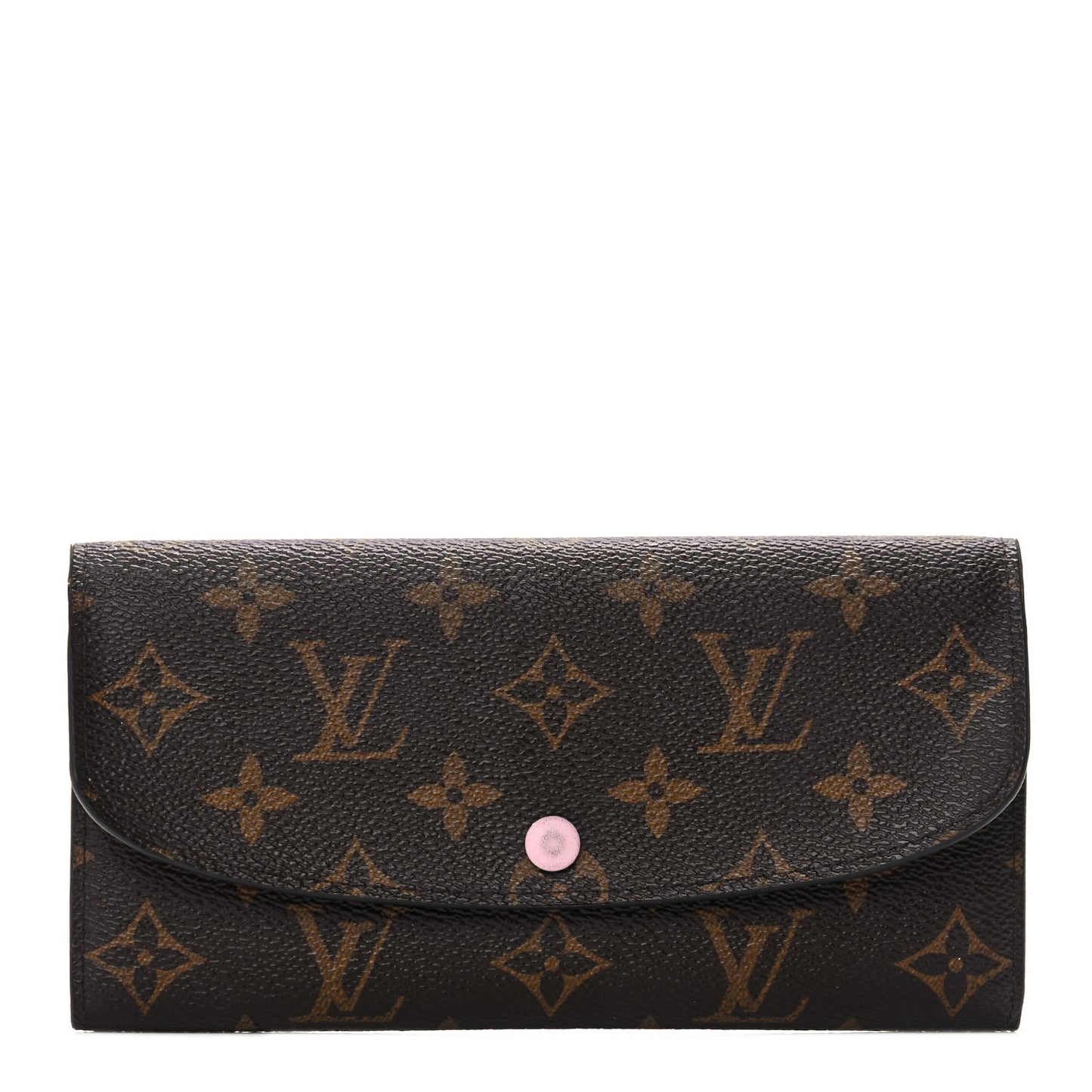 Monogram Emilie Wallet Rose Ballerine