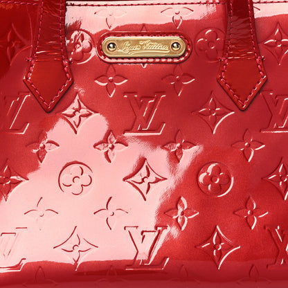 Louis Vuitton Vernis Wilshire PM Pomme D'Amour 7 of 9