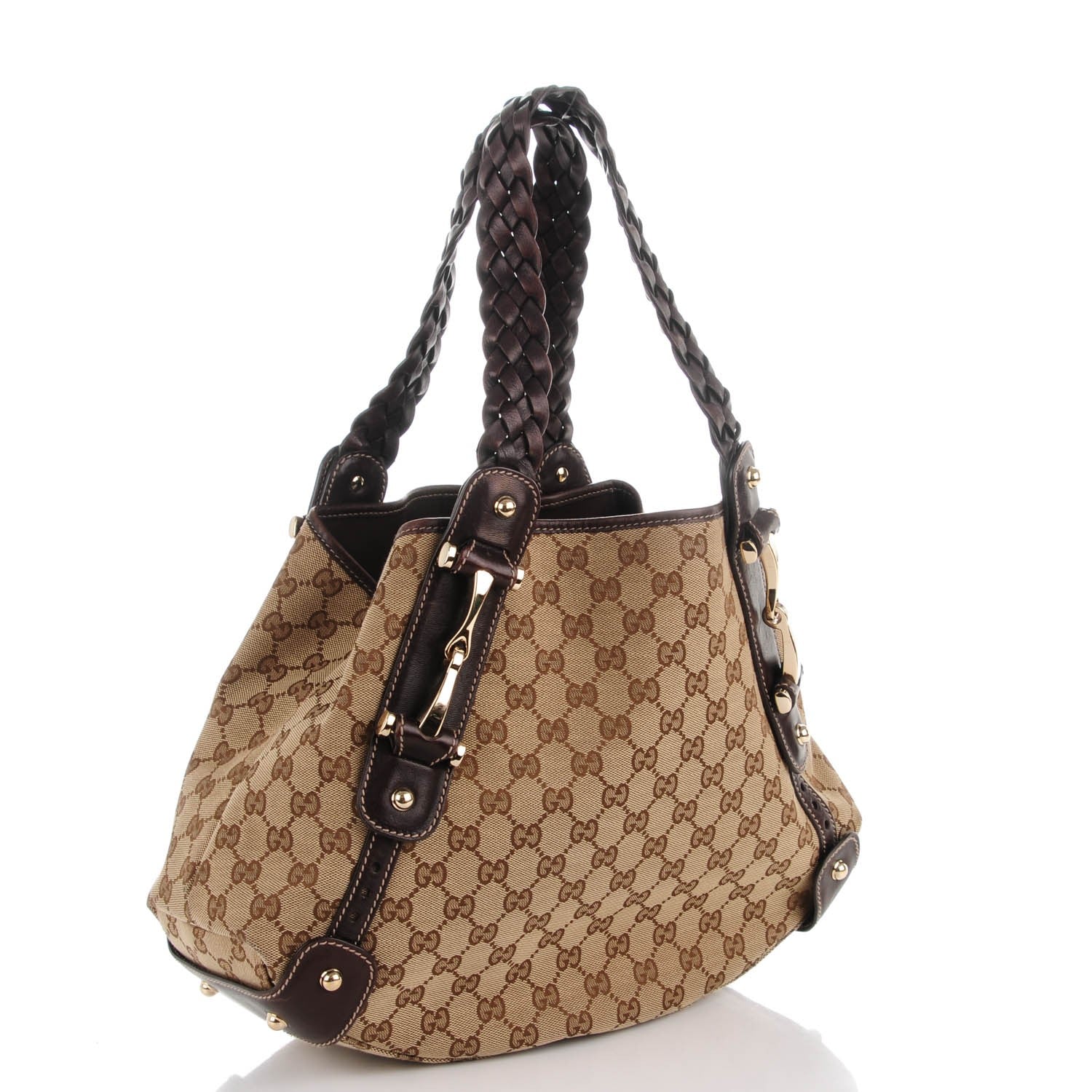 Gucci Monogram Small Pelham Shoulder Bag Dark Brown 3 of 7