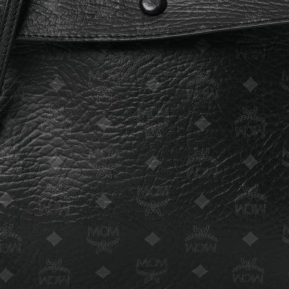 MCM Visetos Flap Crossbody Black 8 of 12