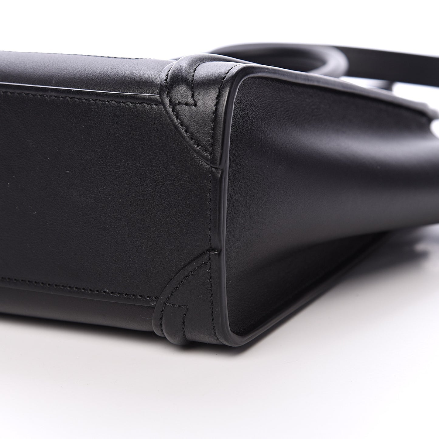 Smooth Calfskin Nano Luggage Black