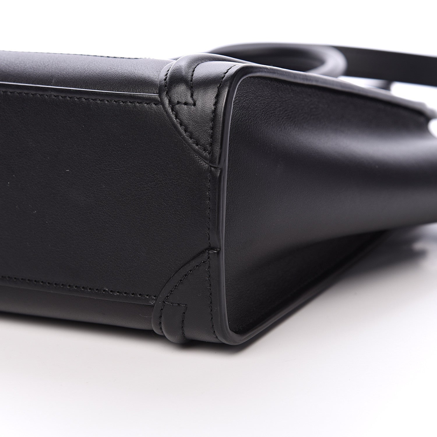 Celine Smooth Calfskin Nano Luggage Black 11 of 13