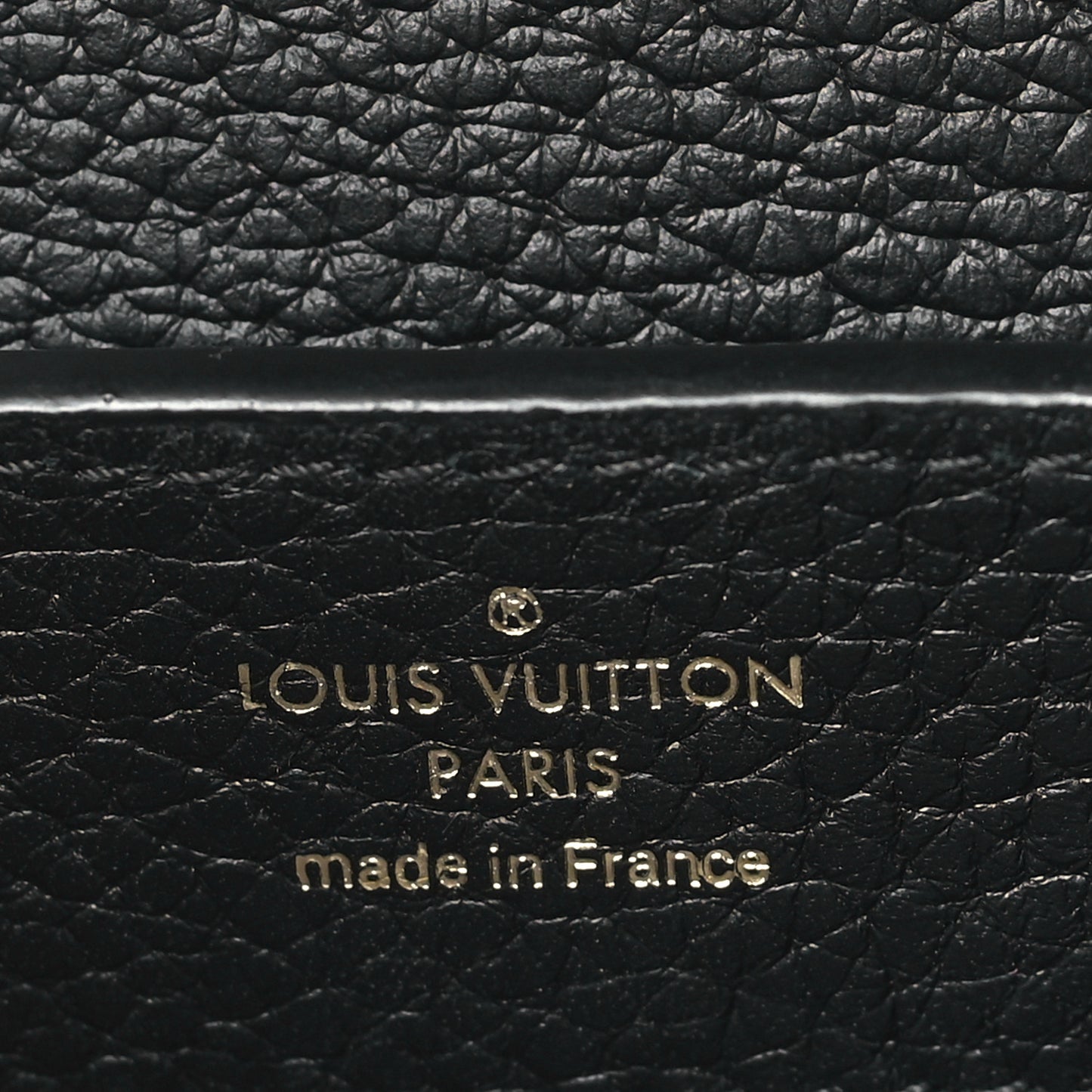 Taurillon Capucines Mini Black