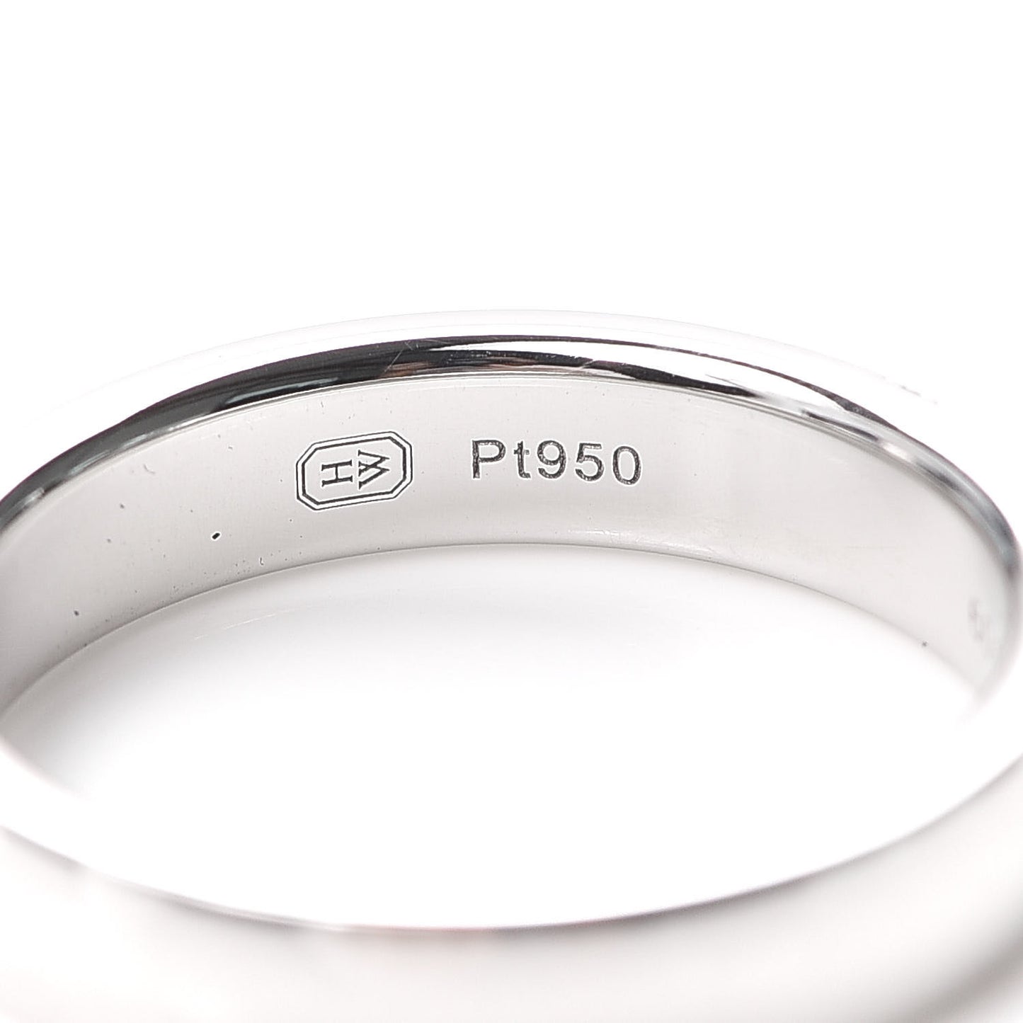Platinum Diamond Vertical Row Wedding Band Ring 56 7.5