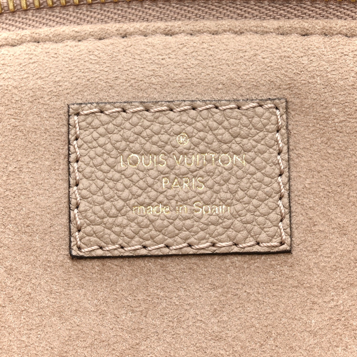 Louis Vuitton Empreinte Monogram Giant Petit Palais Tourterelle Creme 6 of 15