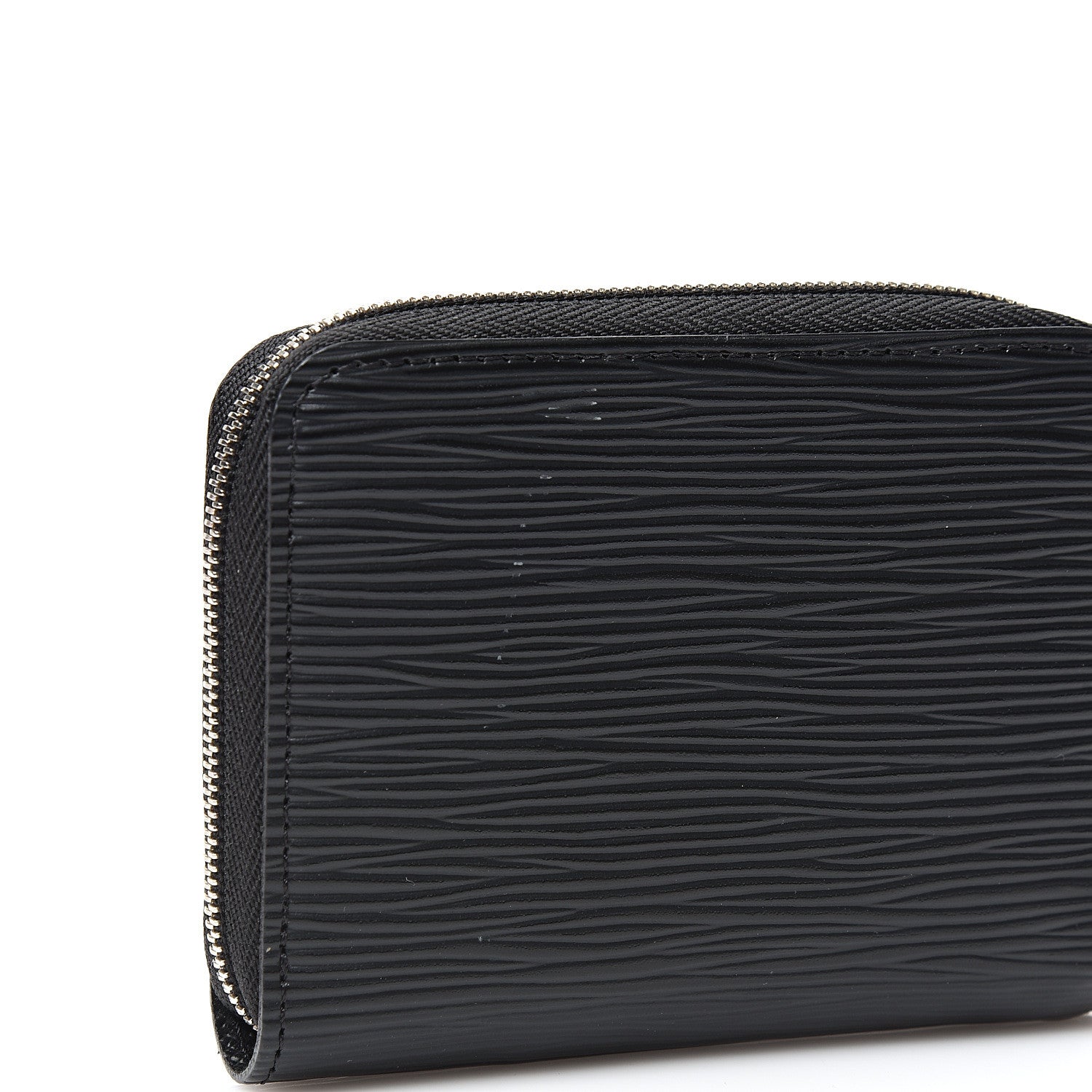 Louis Vuitton Epi Zippy Coin Purse Black 6 of 7
