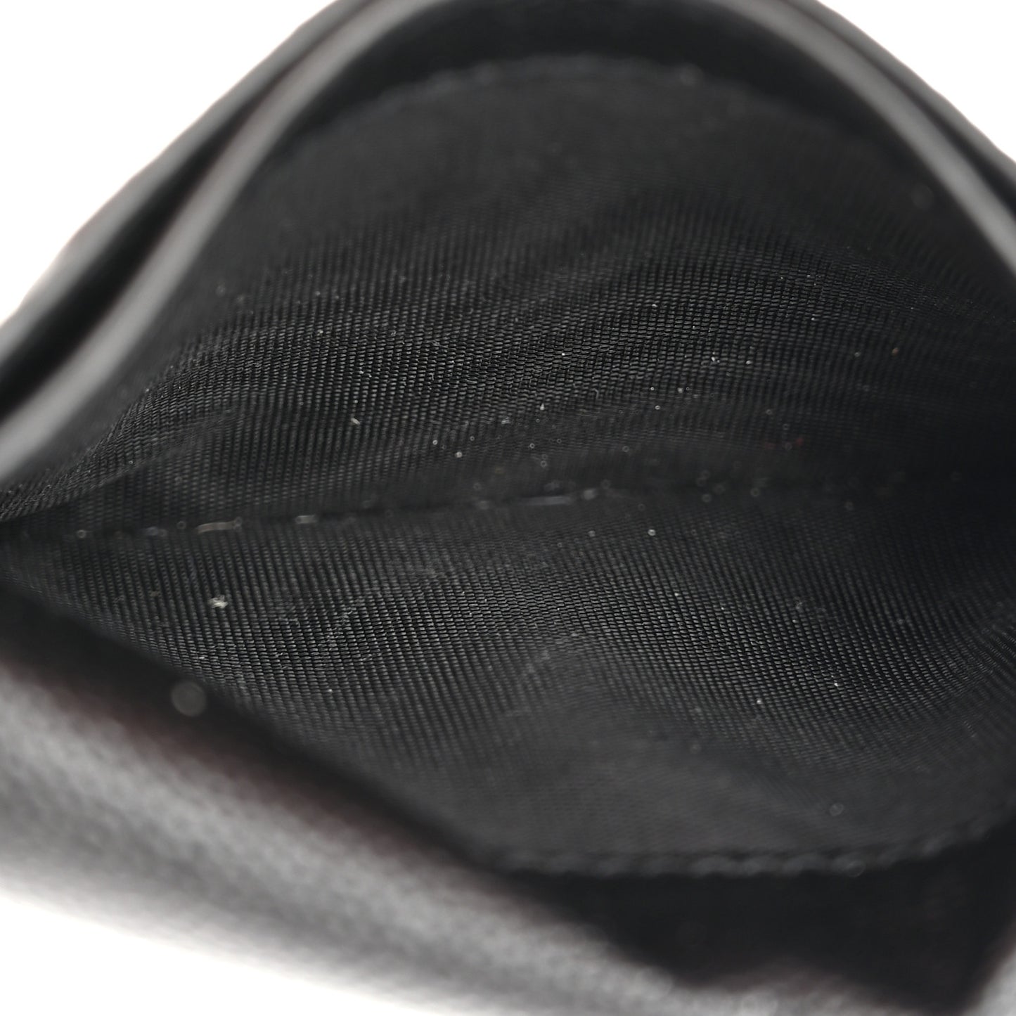 Grain De Poudre Uptown Monogram Card Case Black