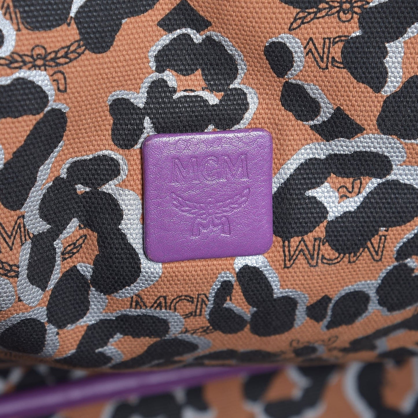 Visetos Medium Project Reversible Shopper Tote Purple