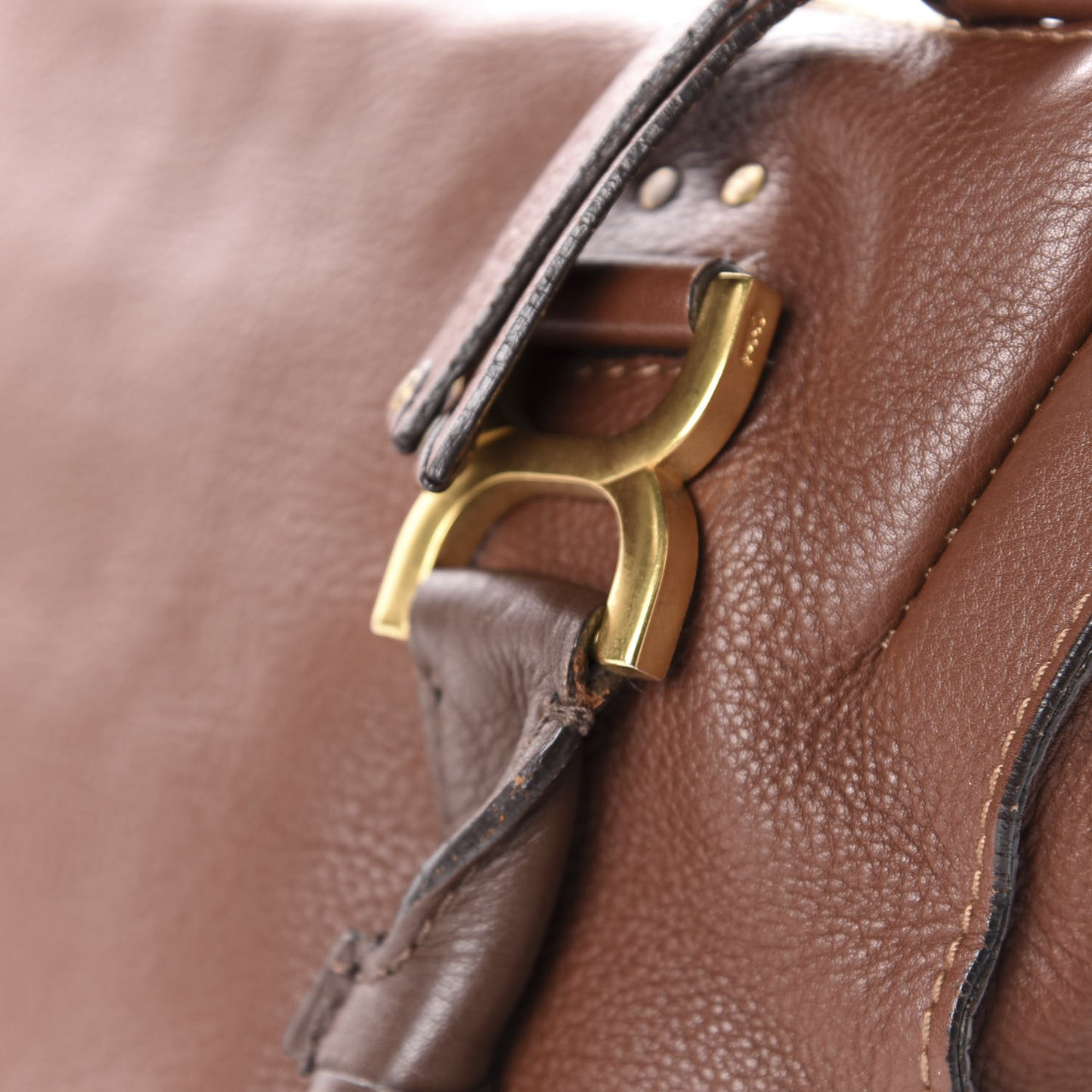 Calfskin Medium Marcie Satchel Ebony