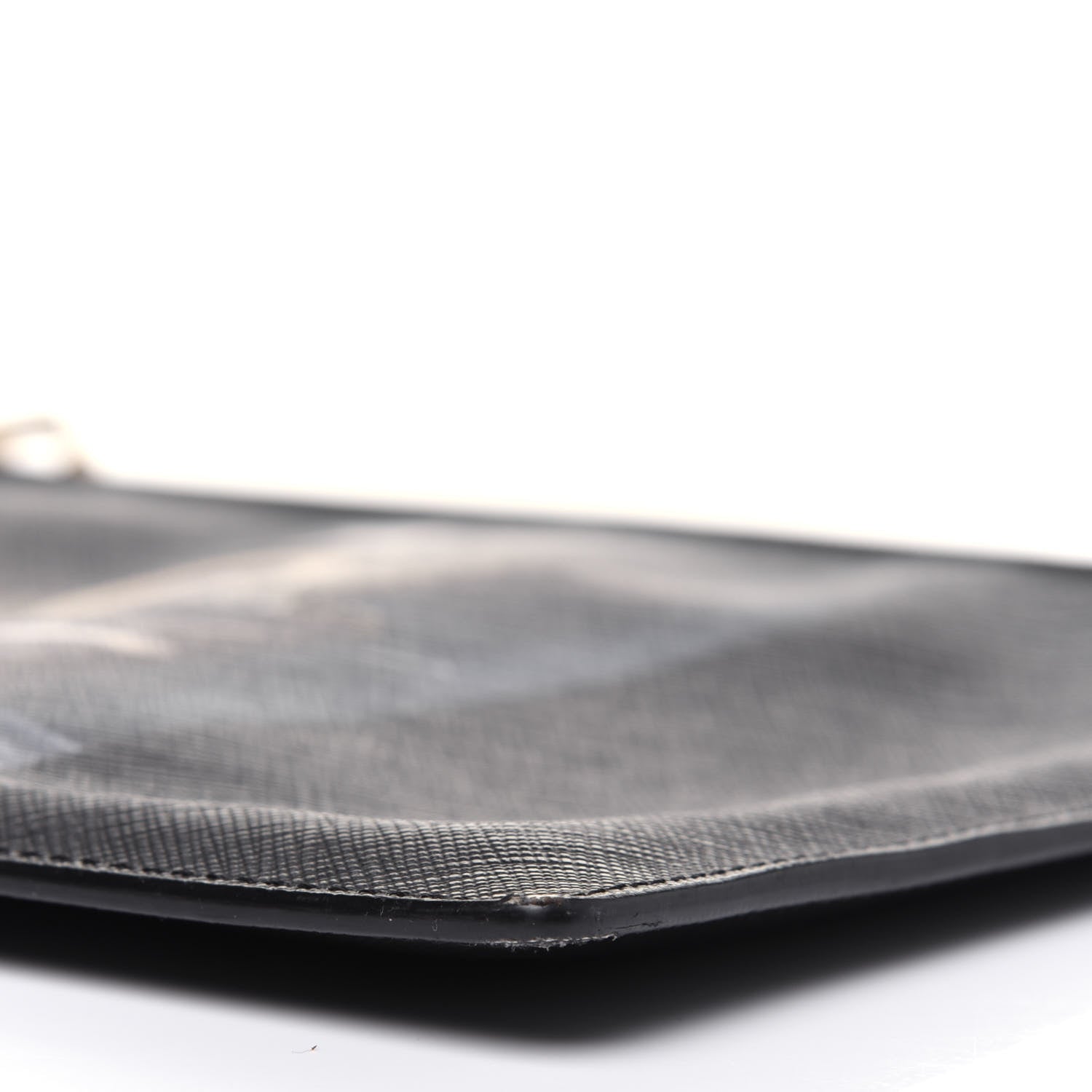 Givenchy Textured Coated Canvas Madonna Print Large Flat Zip Pouch 10 of 14