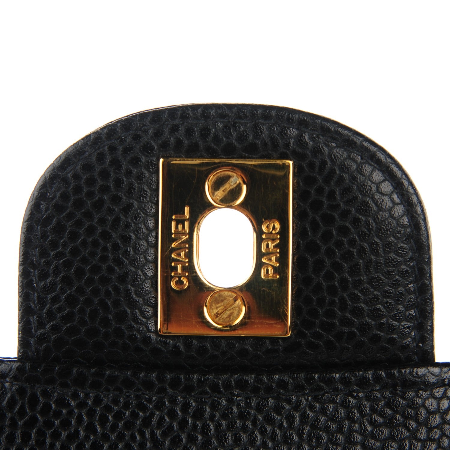 Chanel Caviar Quilted Medium Double Flap Black 9 of 9
