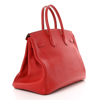 Hermes Epsom Birkin 35 Rouge Casaque 3 of 20