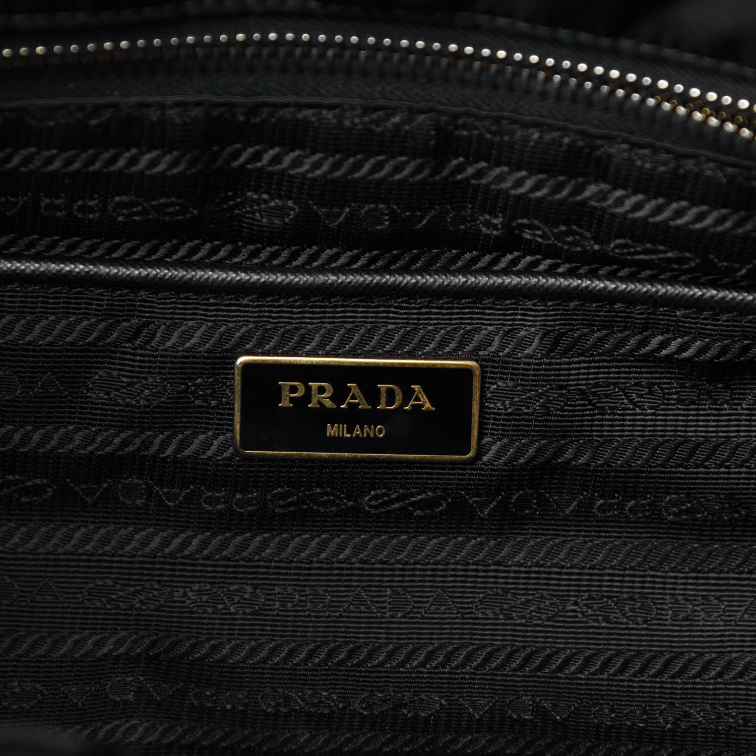 Prada Tessuto Nylon Tote Black 8 of 10