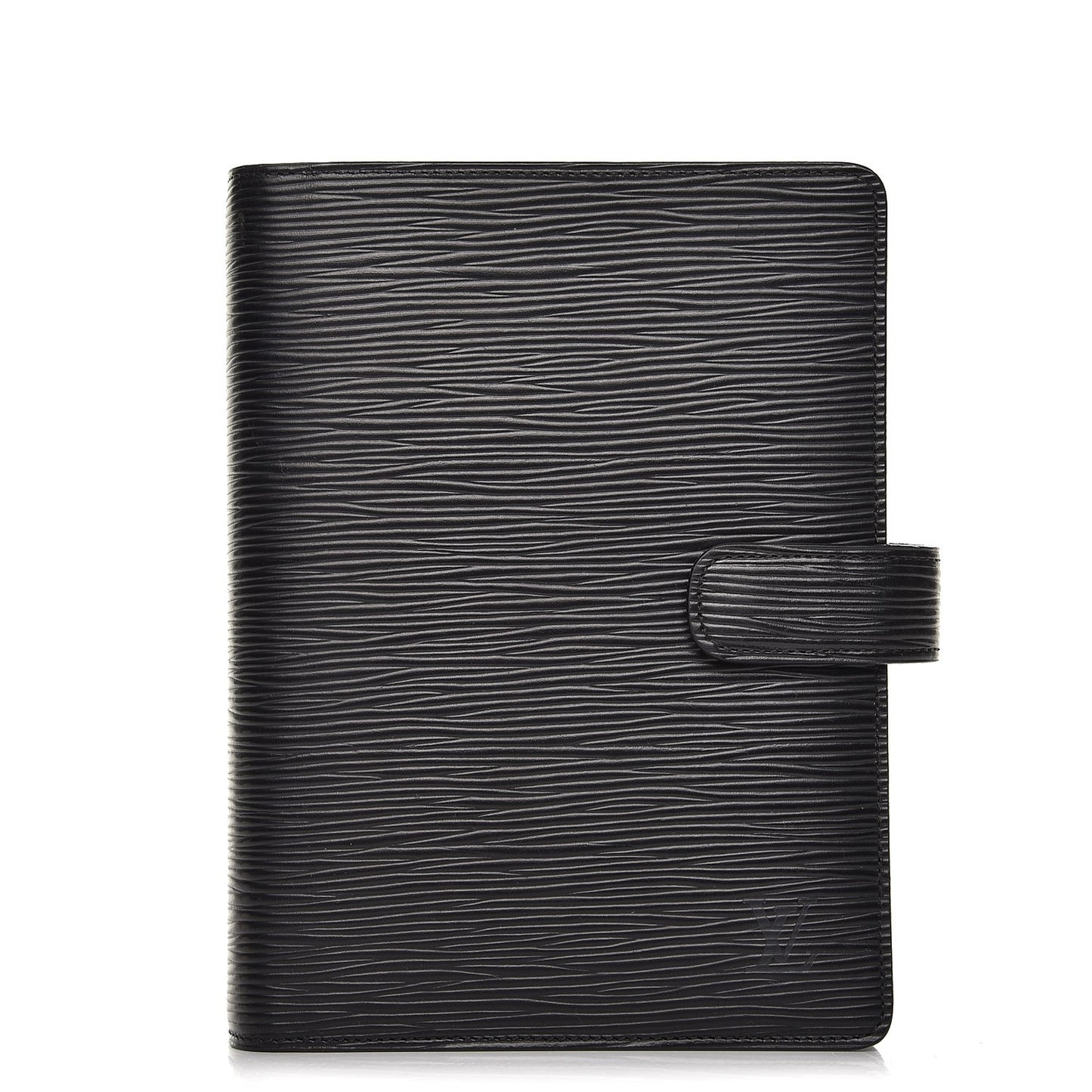 Epi Medium Ring Agenda Cover Black