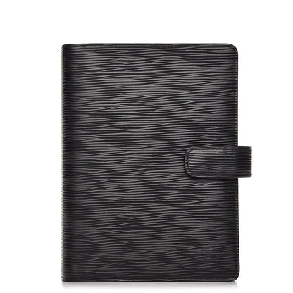 Louis Vuitton Epi Medium Ring Agenda Cover Black 1 of 6