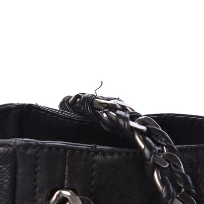 Chanel Glazed Calfskin Modern Chain Tote Black 11 of 12