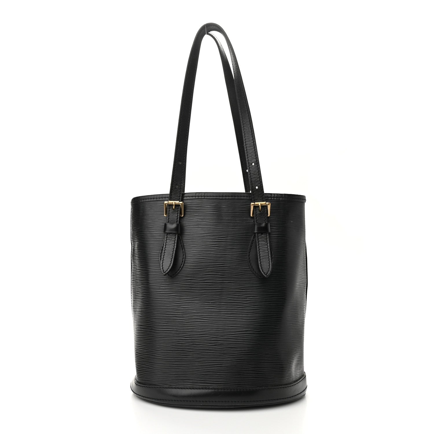 Louis Vuitton Epi Petit Bucket 23 Black 3 of 9