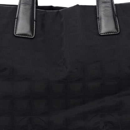 Chanel Nylon Medium Travel Tote Black 10 of 15
