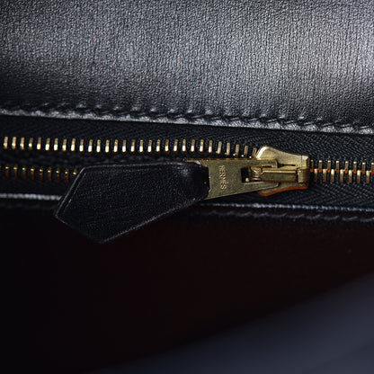 Hermes Box Kelly Retourne 28 Black 29 of 43