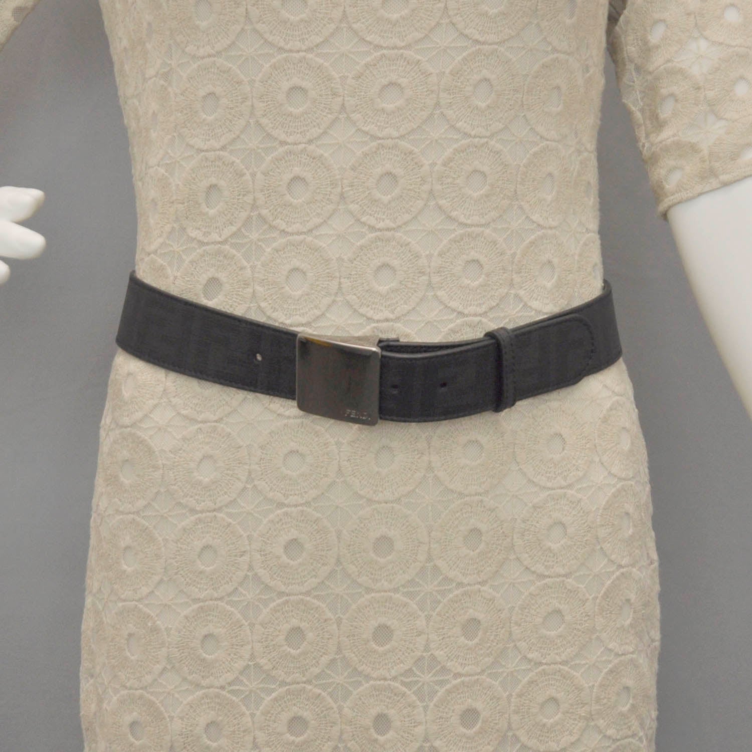 Fendi Zucca Spalmati Belt Moro 2 of 6