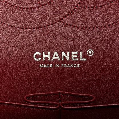 Chanel Caviar Quilted Jumbo Double Flap Dark Red 6 of 10