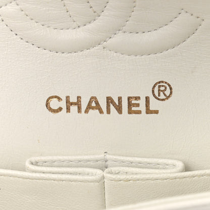 Chanel Lambskin Quilted Small Double Flap White 6 of 23