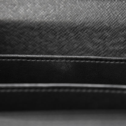 Louis Vuitton Taiga Pilot Case Oural Briefcase Black 6 of 11