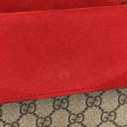 Gucci GG Supreme Monogram Mini Dionysus Shoulder Bag Hibiscus Red 10 of 14