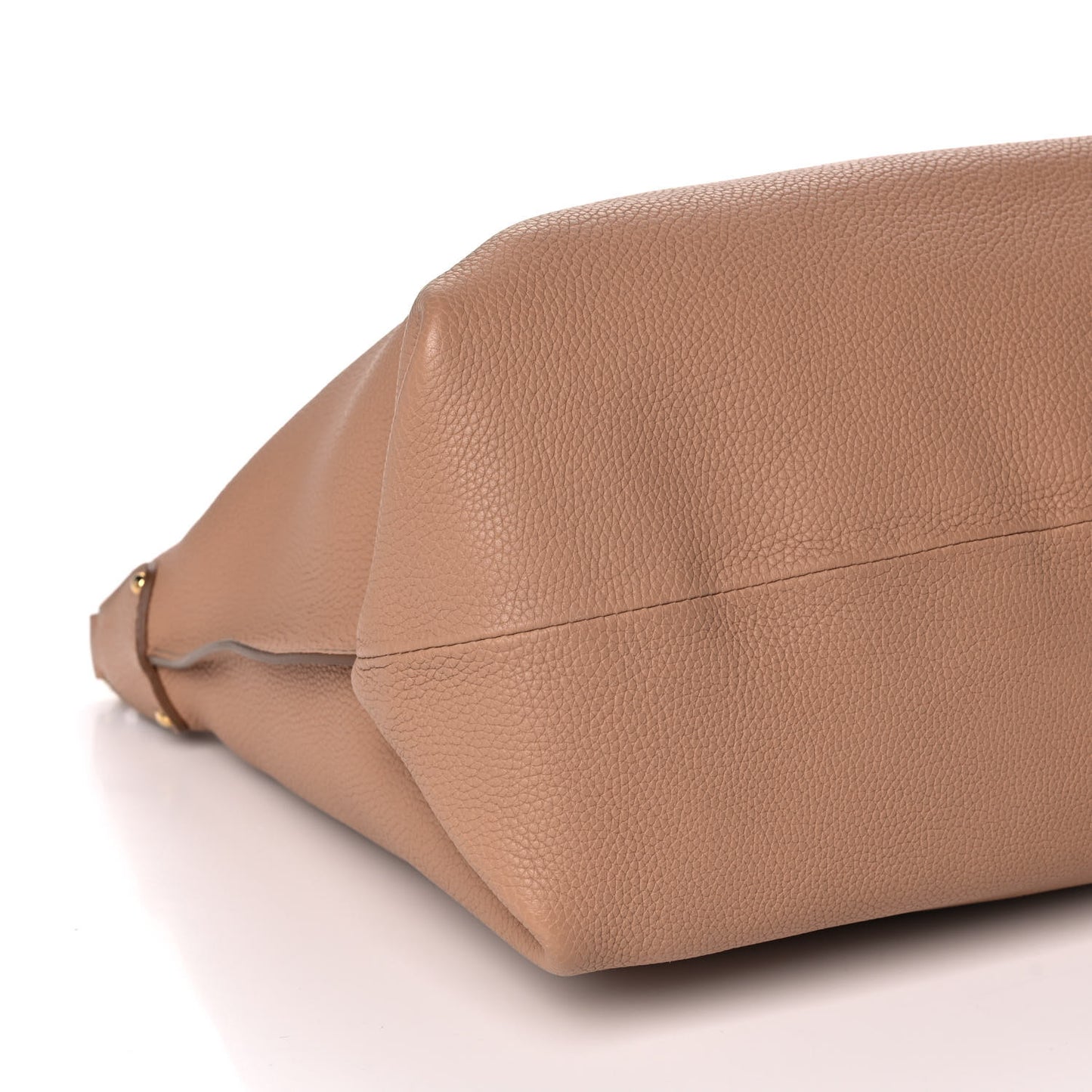 Calfskin Fanisa Gancini Hobo Natural