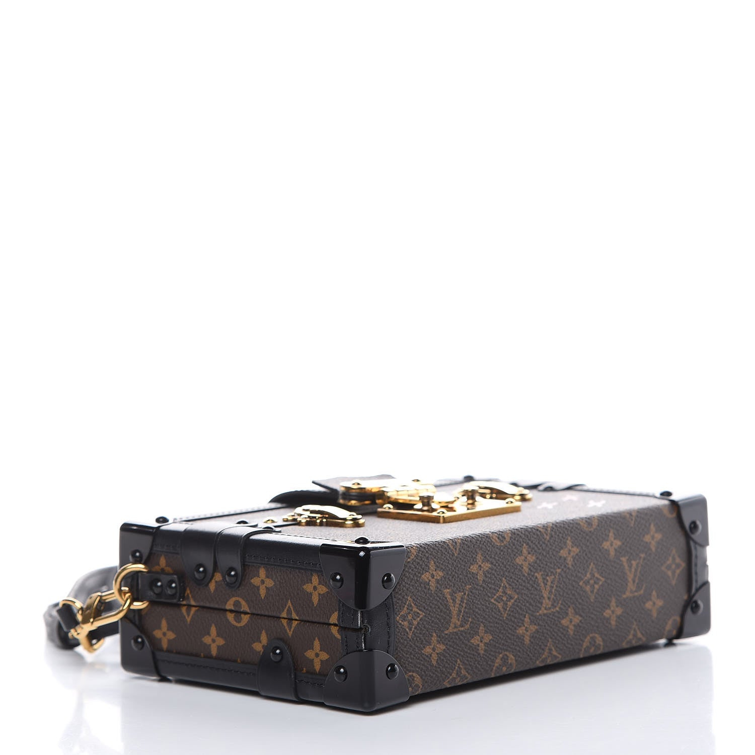 Louis Vuitton Monogram Petite Malle Black 4 of 13