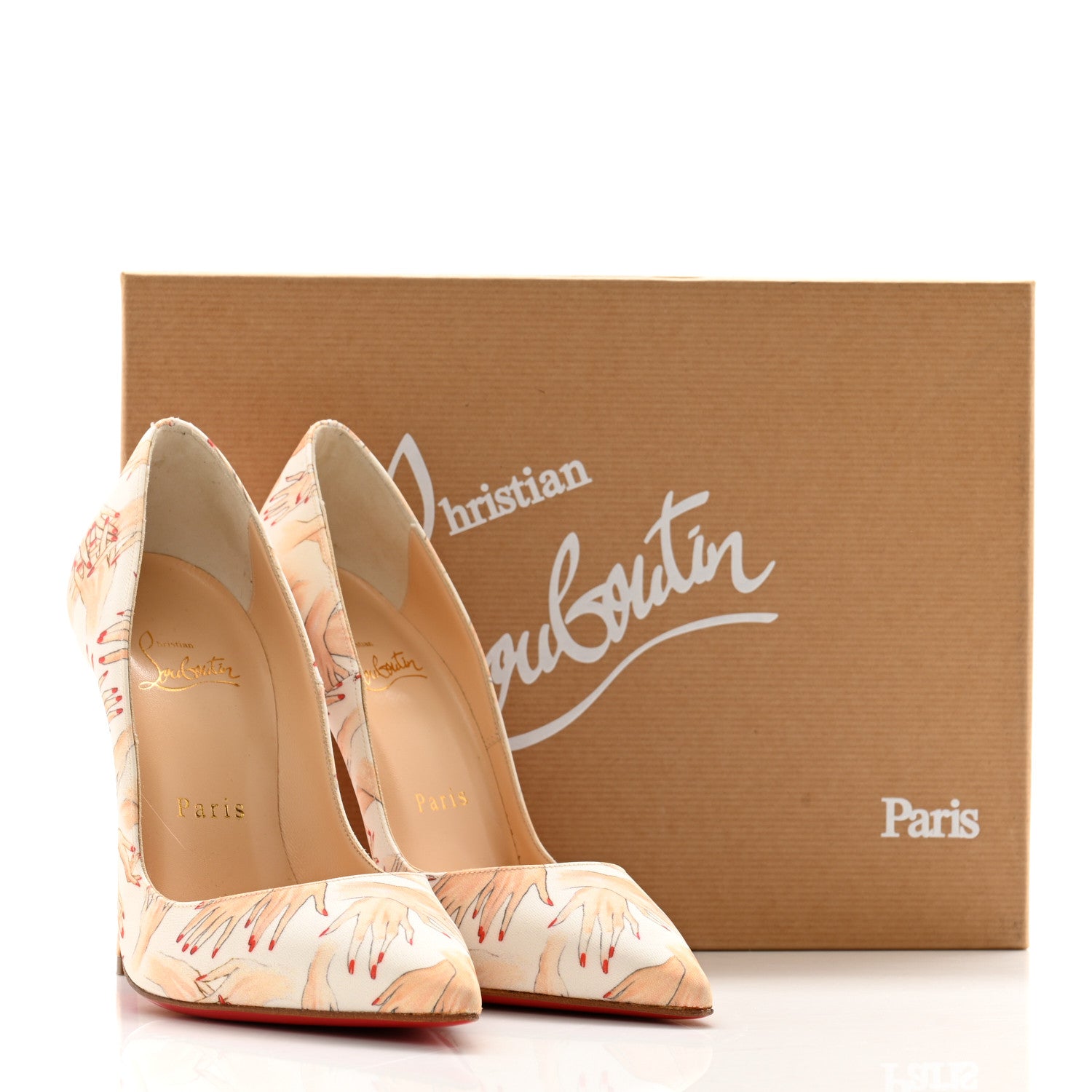 Christian Louboutin Tissu Beauty So Kate 120 Pumps 35.5 White 17 of 18