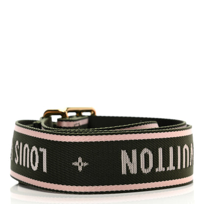 Louis Vuitton Nylon Bandouliere Shoulder Strap Kaki 2 of 5
