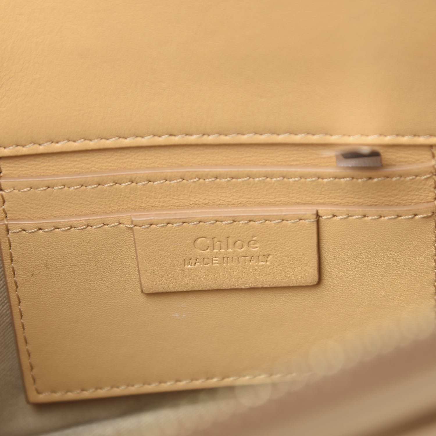 Chloe Calfskin Suede Small Roy Bag Bleached Brown 5 of 11