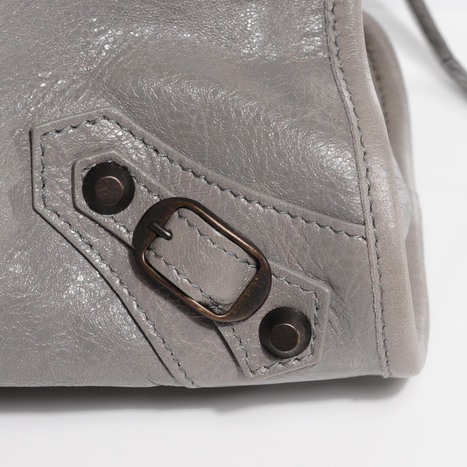 Balenciaga Agneau Classic Hardware City Gris Pyrite 3 of 12