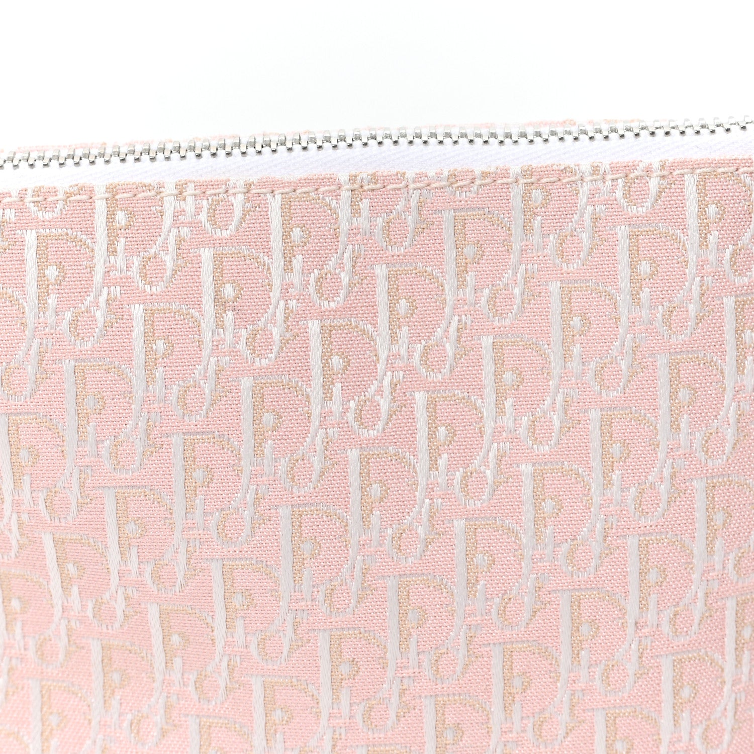 Christian Dior Monogram Diorissimo Pochette Pink 8 of 12