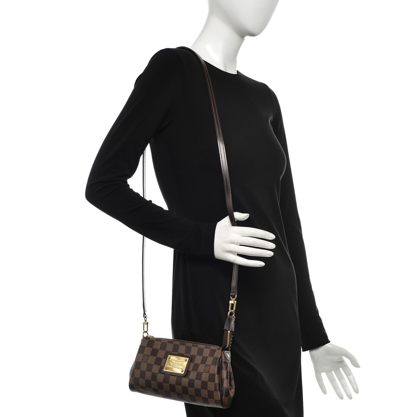 Damier Ebene Eva Clutch
