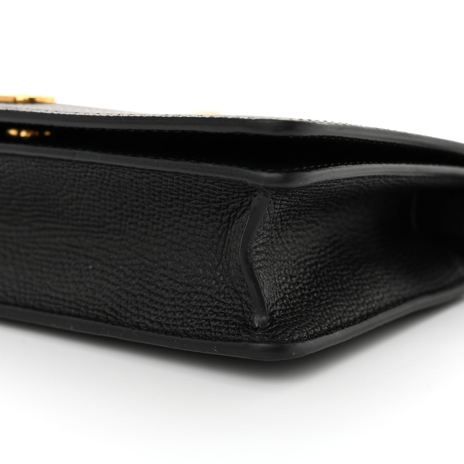 Valentino Garavani Grainy Calfskin Mini Vlogo Shoulder Bag Black 9 of 10