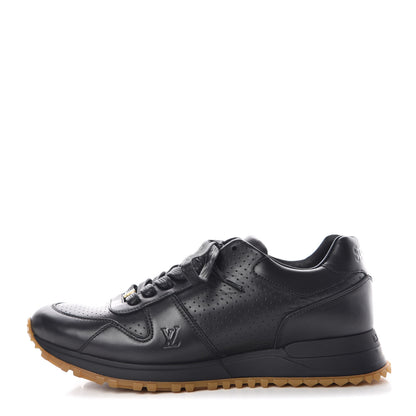Louis Vuitton X SUPREME Calfskin Run Away Sneakers 6.5 Black 1 of 9