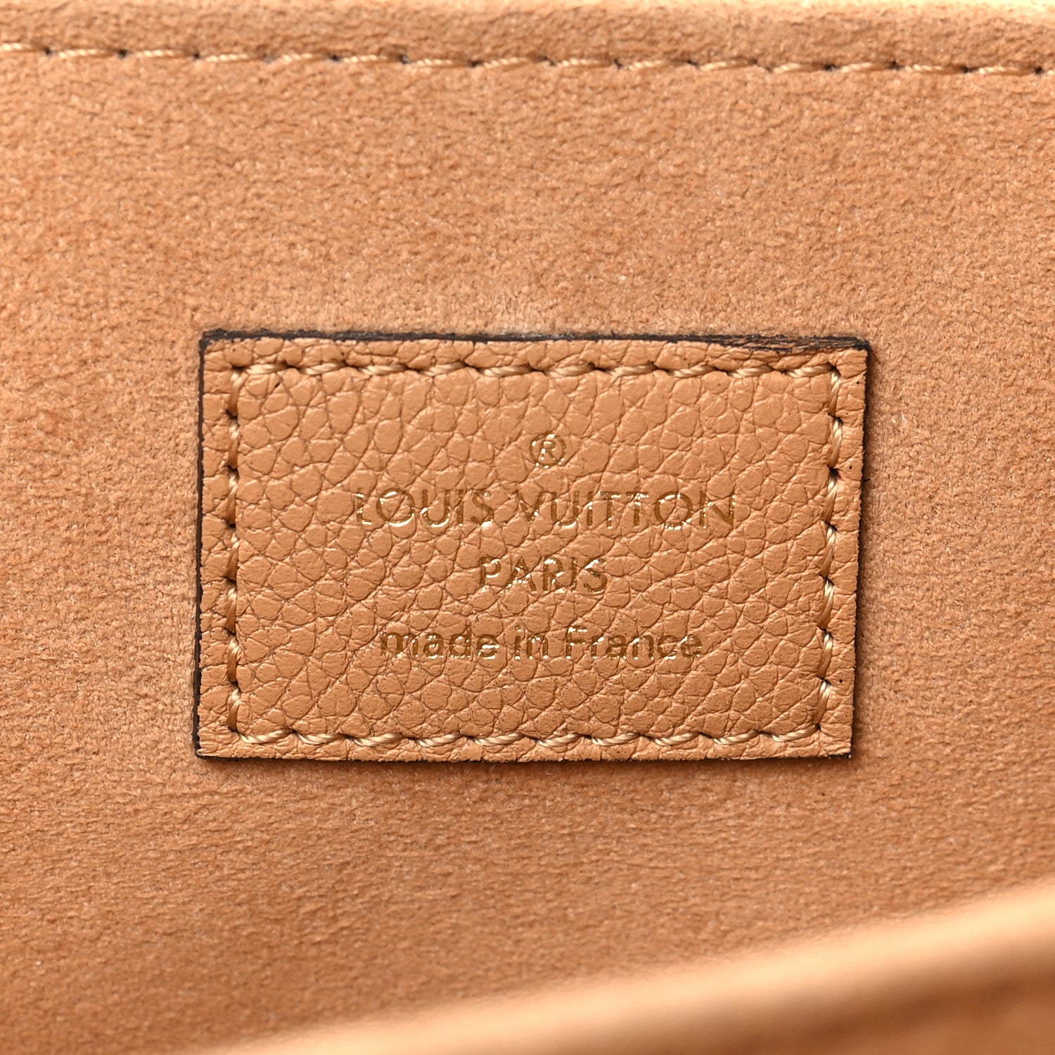 Louis Vuitton Empreinte Monogram Giant Pochette Metis Arizona Beige 5 of 6