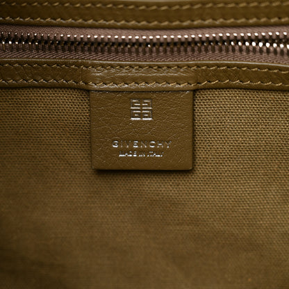 Givenchy Tumbled Calfskin Medium Voyou Bag Dark Khaki 6 of 10