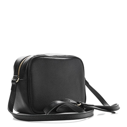 Gucci Pebbled Calfskin Small Soho Disco Bag Black 3 of 10