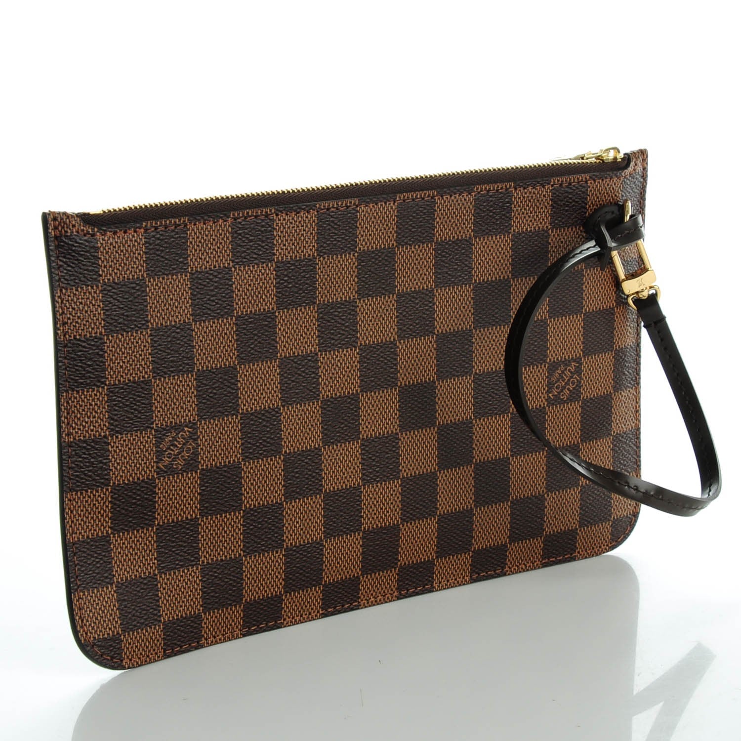 Louis Vuitton Damier Ebene Neverfull MM GM Pochette 3 of 8