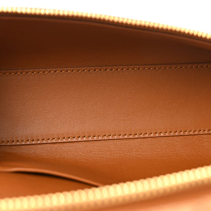 Bottega Veneta Suede Intrecciato Bang Bang Vanity Case Amber 5 of 12