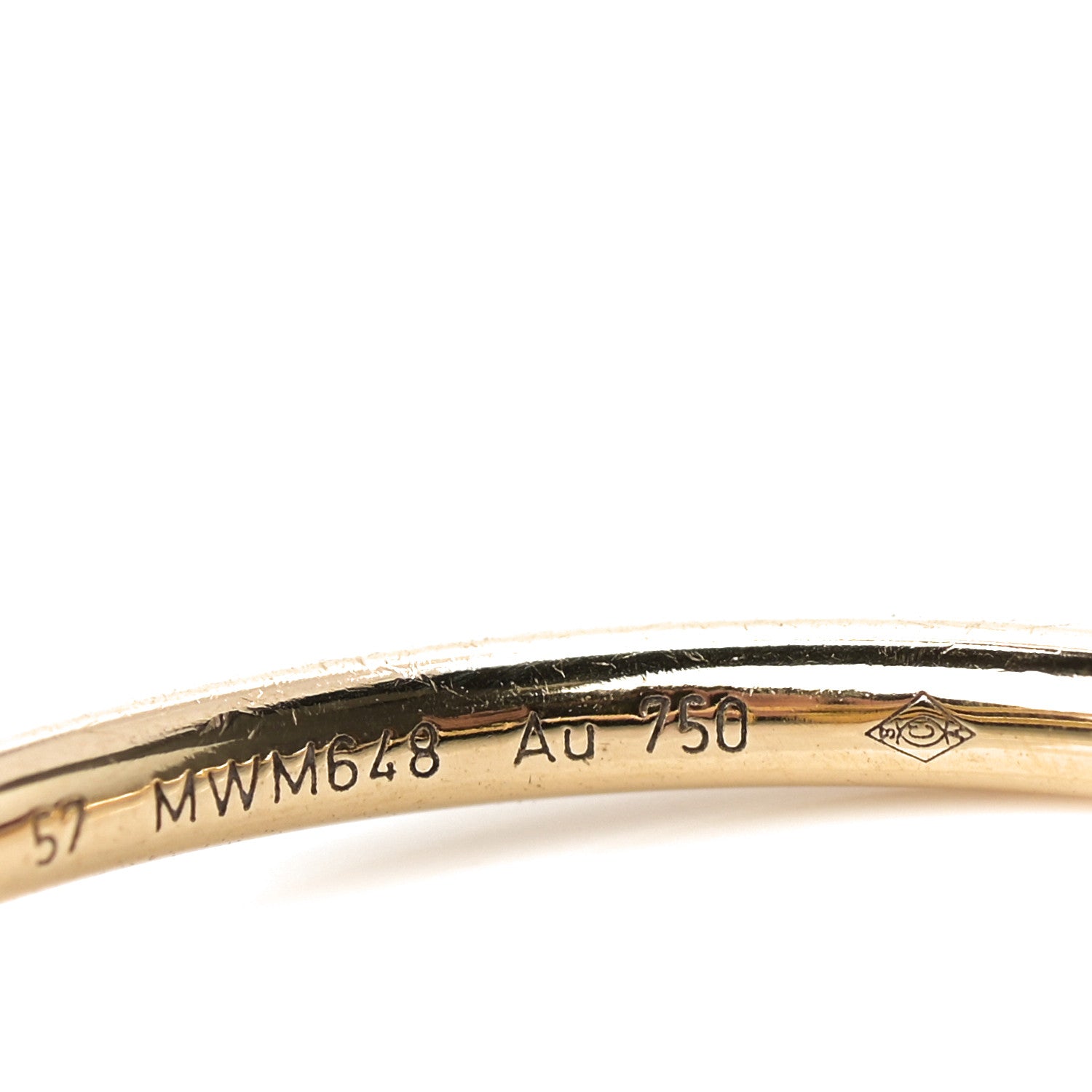 Cartier 18K Yellow Gold Small Juste Un Clou Ring 57 8 5 of 6
