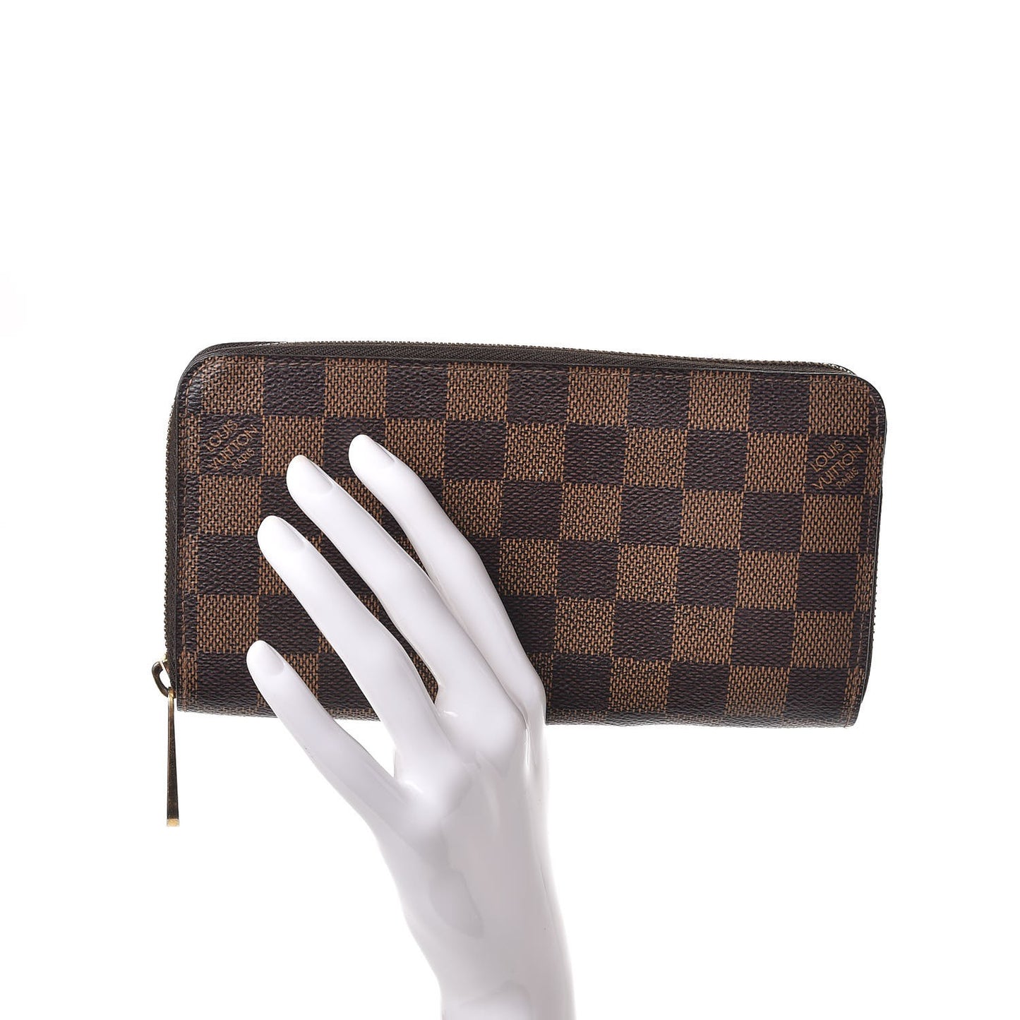 Damier Ebene Zippy Wallet