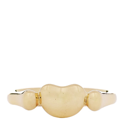 Tiffany 18K Yellow Gold Mini Elsa Peretti Bean Ring 51 5.75 1 of 5