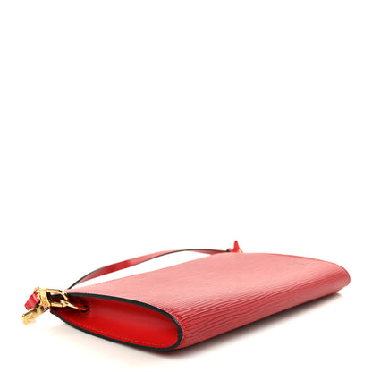 Louis Vuitton Epi Pochette Accessories 24 Castillan Red 4 of 10