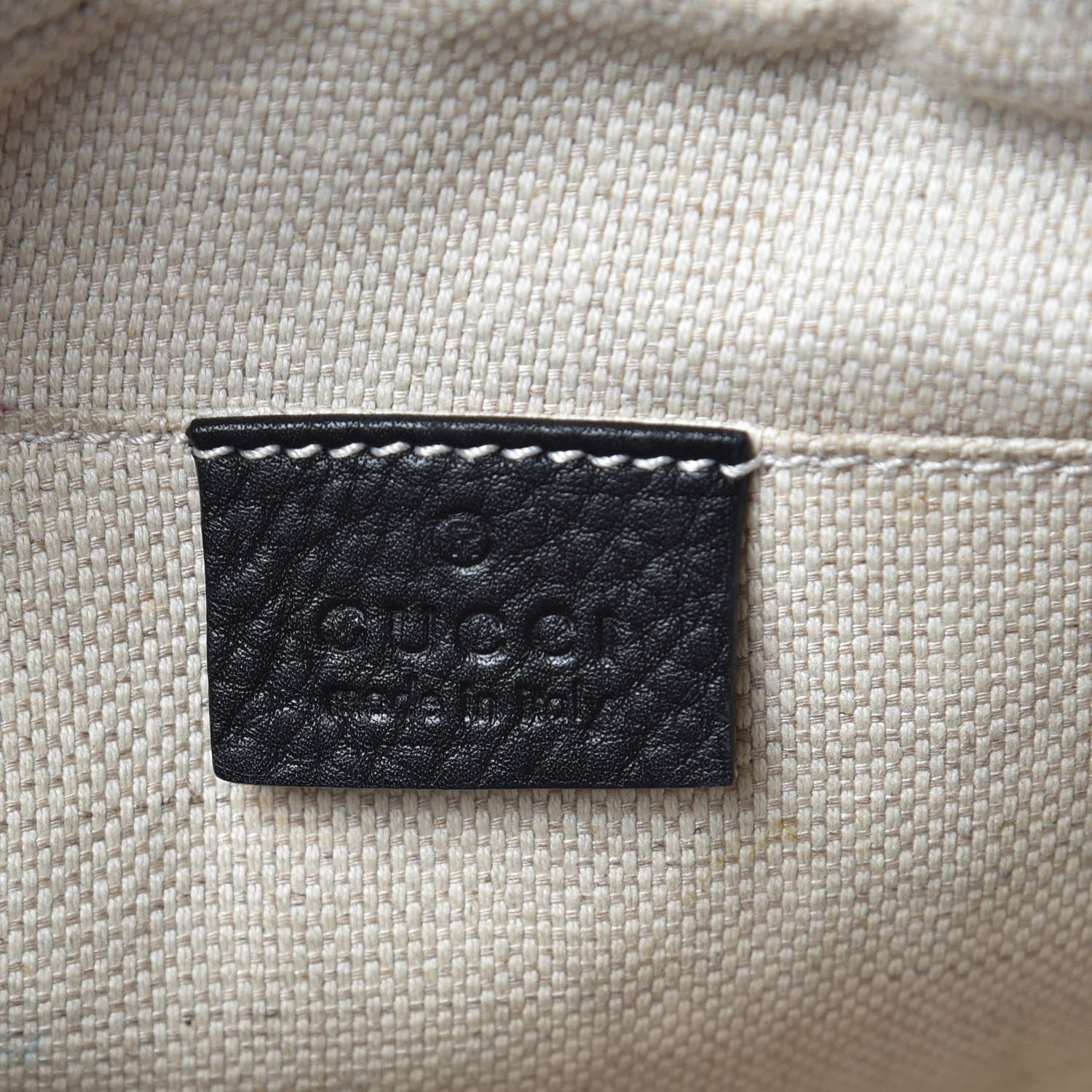 Gucci Pebbled Calfskin Small Soho Disco Bag Black 6 of 13